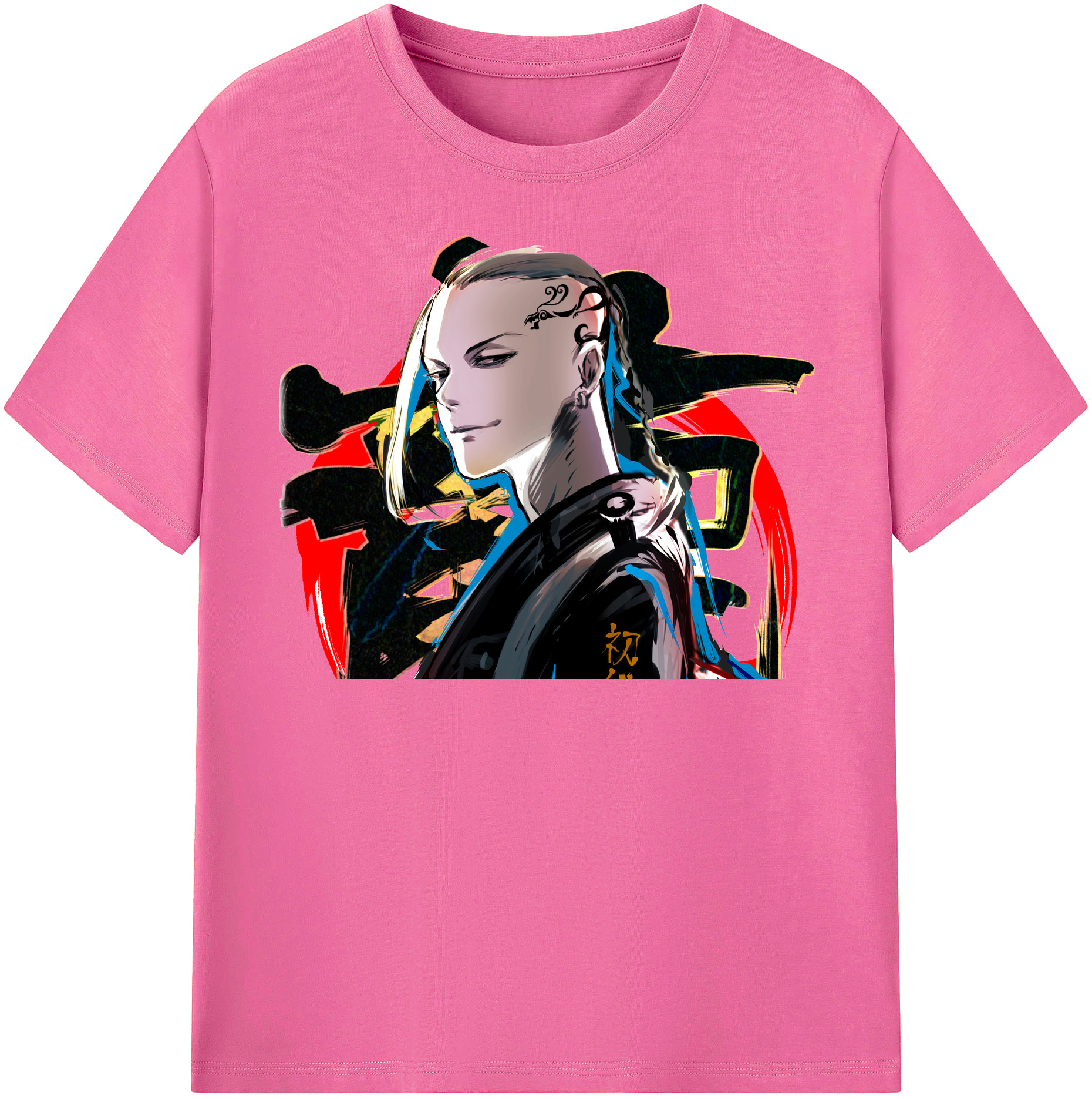 （画像用） 東京リベンジャーズ Tokyo Revengers レディースカジュアルプリントTシャツ（綿100％）